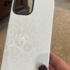 Casey white leopard iPhone 12 Pro Max case. Never used.